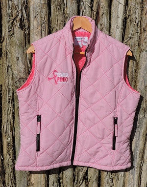 Ladies Light Pink Vest