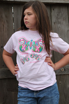 Tough Enough Butterfly Youth Tee